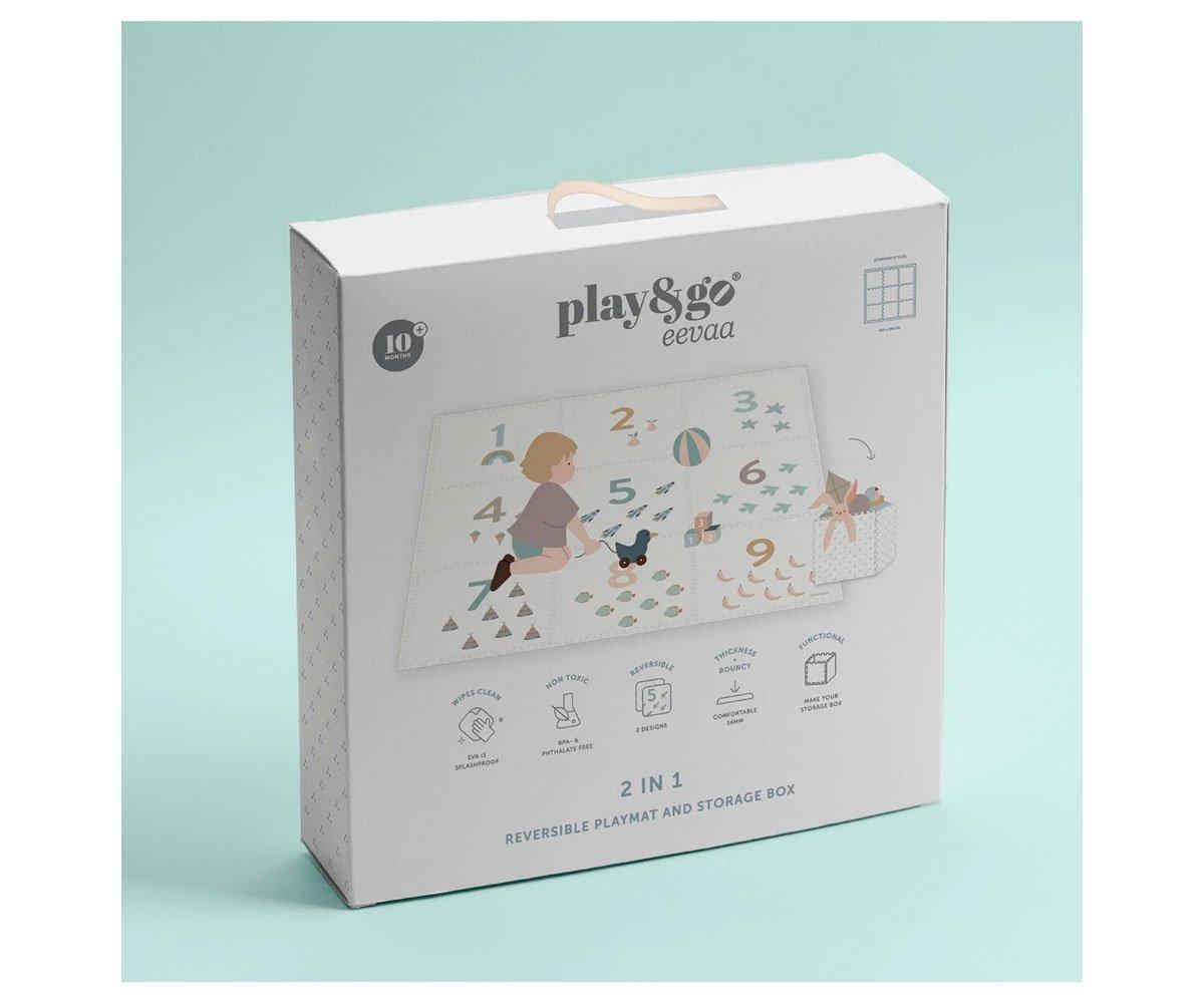 Play&Go Playmat Numbers tappeto puzzle 180x180 cm
