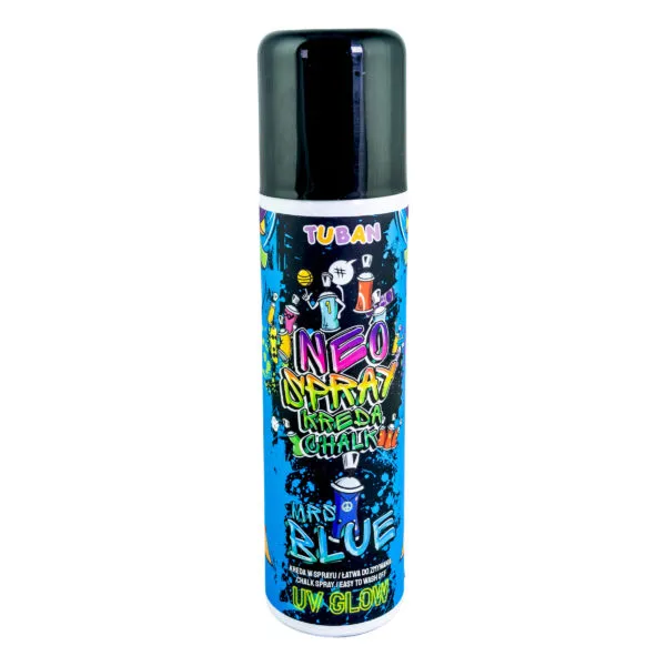 Tuban Gesso spray neon blu 150 ml esterno