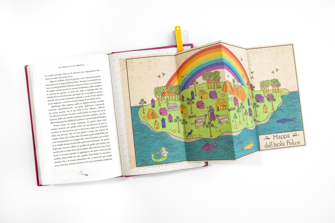 MinaLima Bella e Bestia libro illustrato interattivo 3D