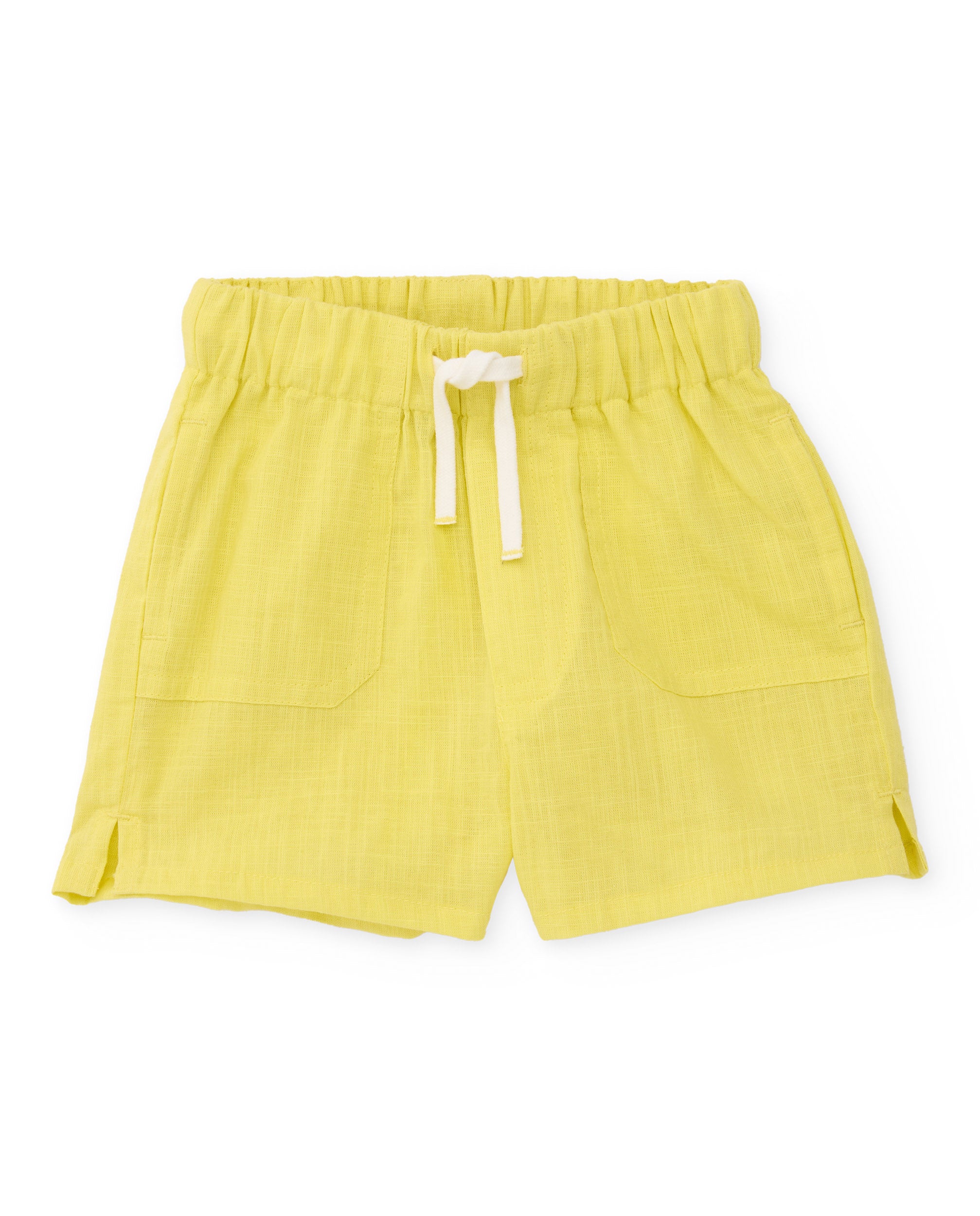 Tuc Tuc bermuda bimbo giallo tasche vita elasticizzata
