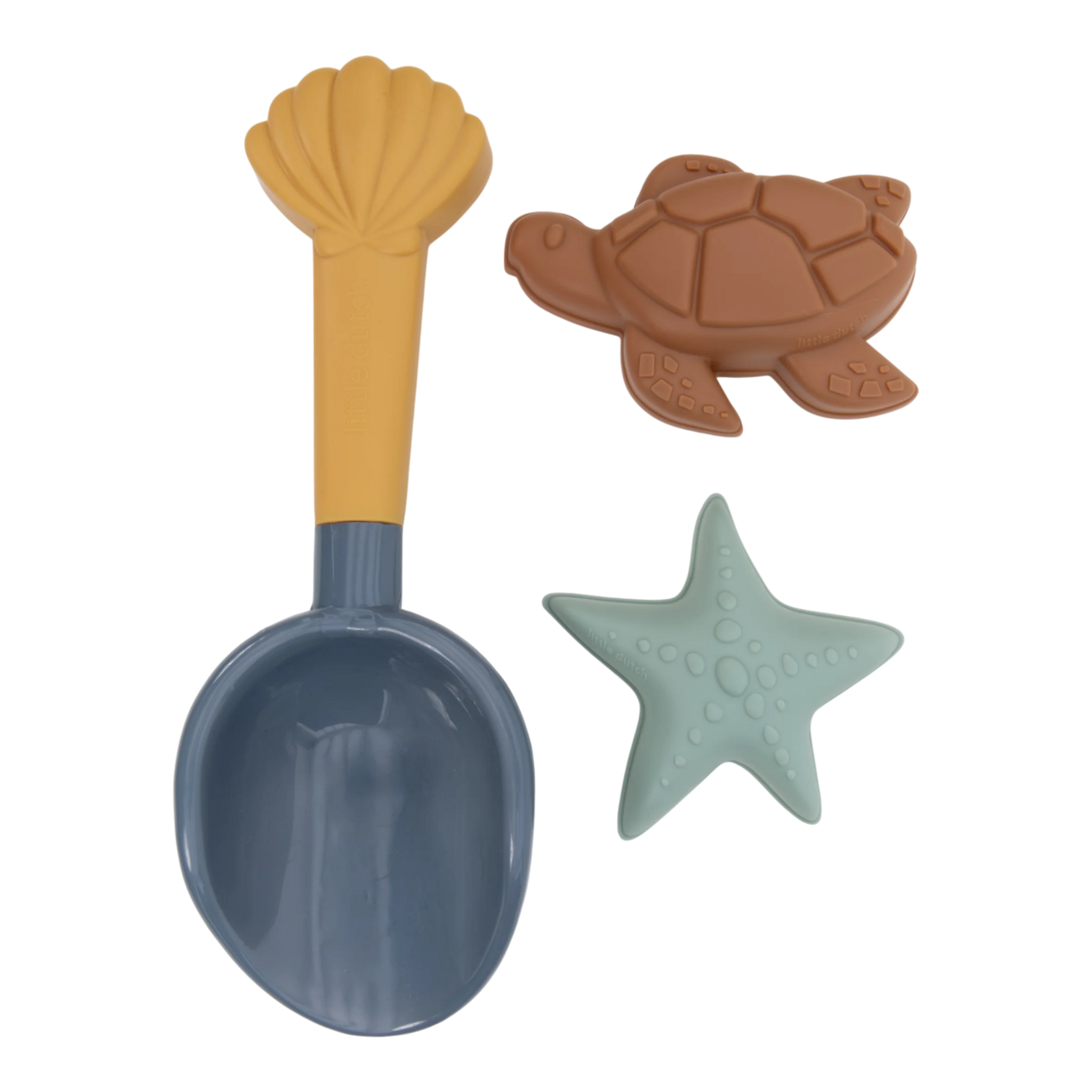 Little Dutch Ocean set spiaggia 3 pezzi paletta formine