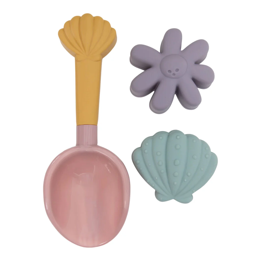 Little Dutch Flower Set Spiaggia Paletta e Formine 18 mesi