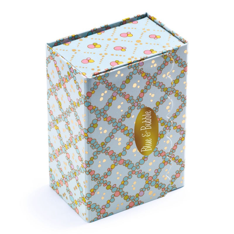 Djeco Tinyly Cameretta Blue & Fleur Vinile Feltro