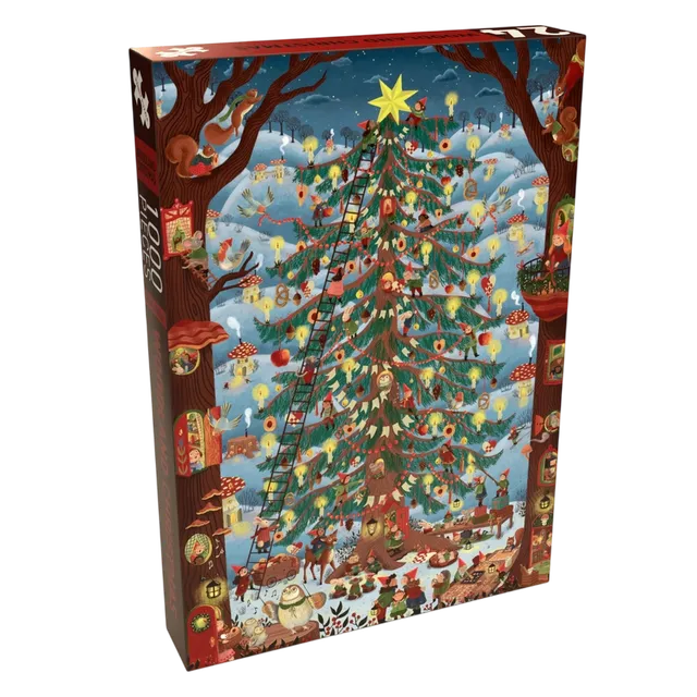 Penny Puzzle Woodland Christmas puzzle 1000 pezzi 48x68 cm