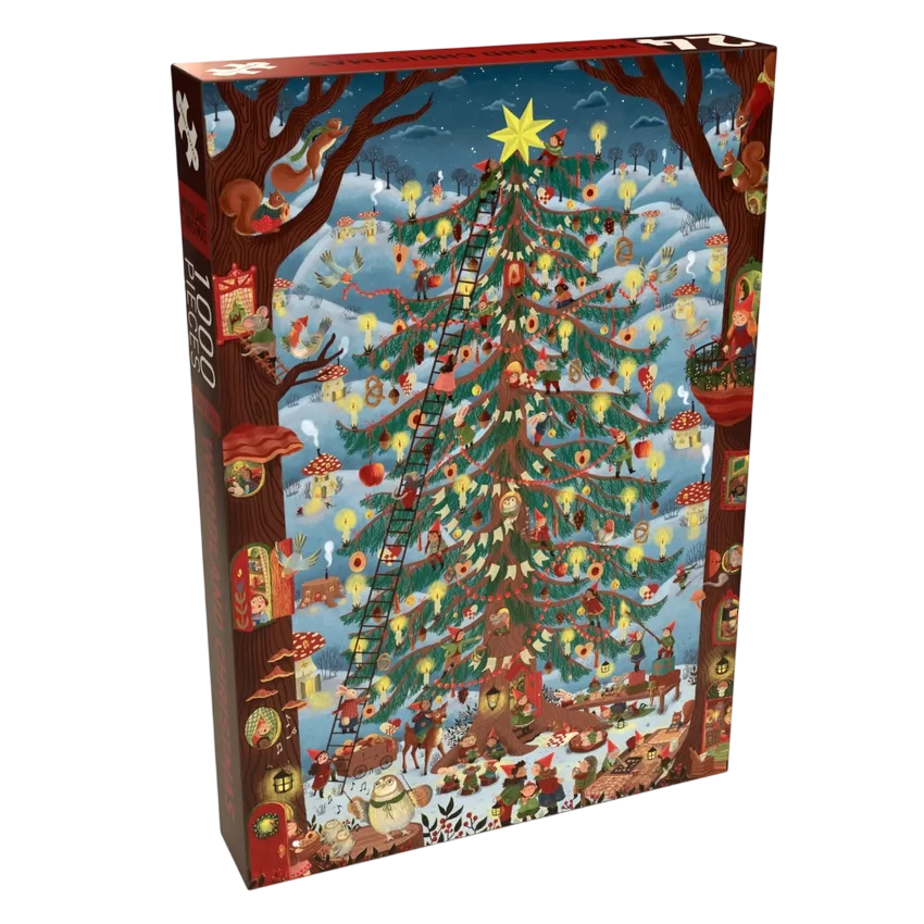 Penny Puzzle Woodland Christmas puzzle 1000 pezzi 48x68 cm