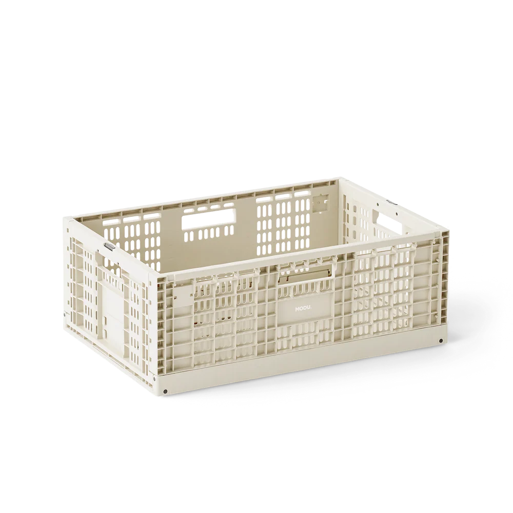 MODU Storage Crate cassetta Sand Grey 60x40x22 cm
