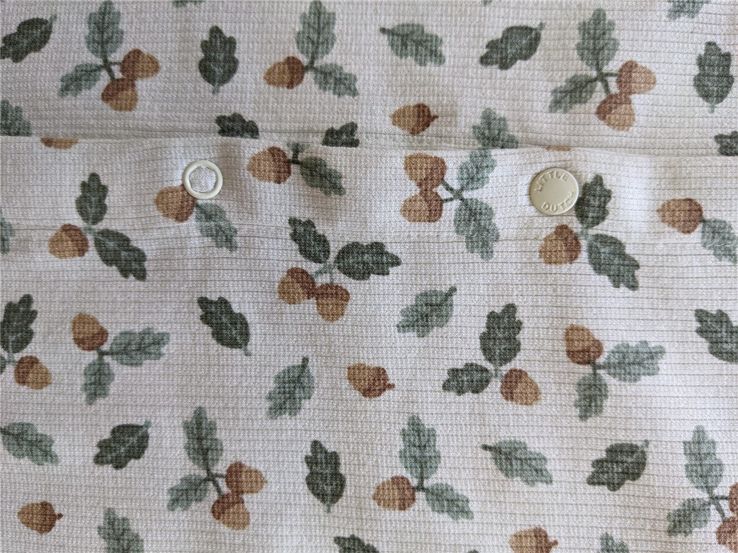Little Dutch Tutina Pigiama Neonato Cotone Verde Bosco