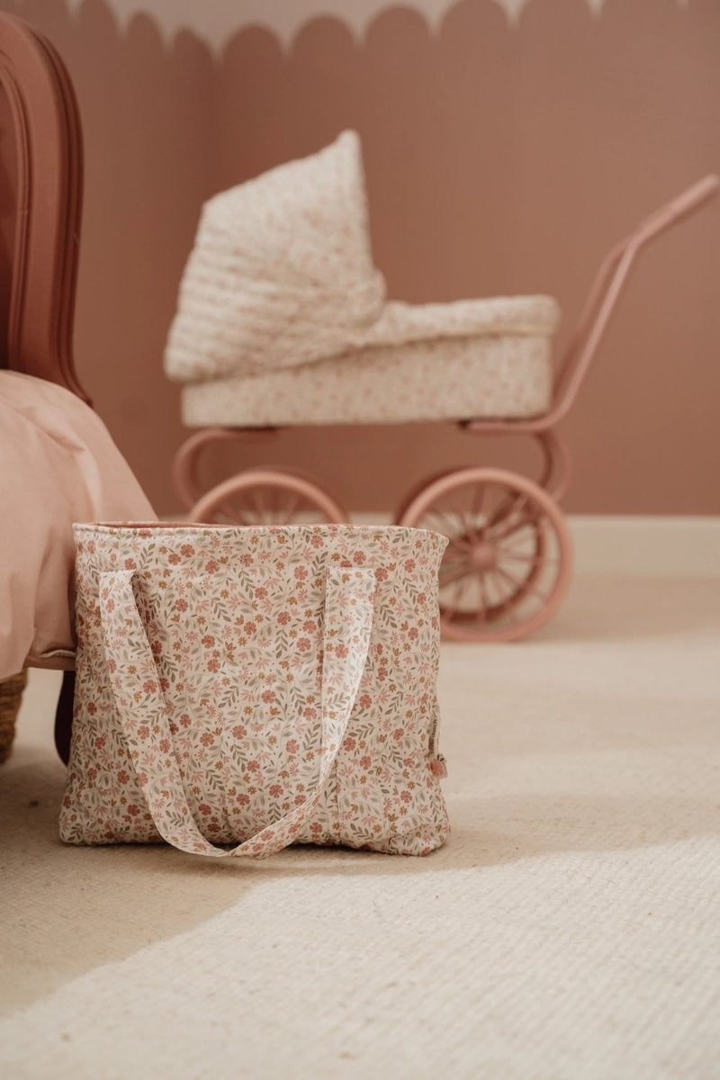 Little Dutch borsa cambio bambola fiori con accessori