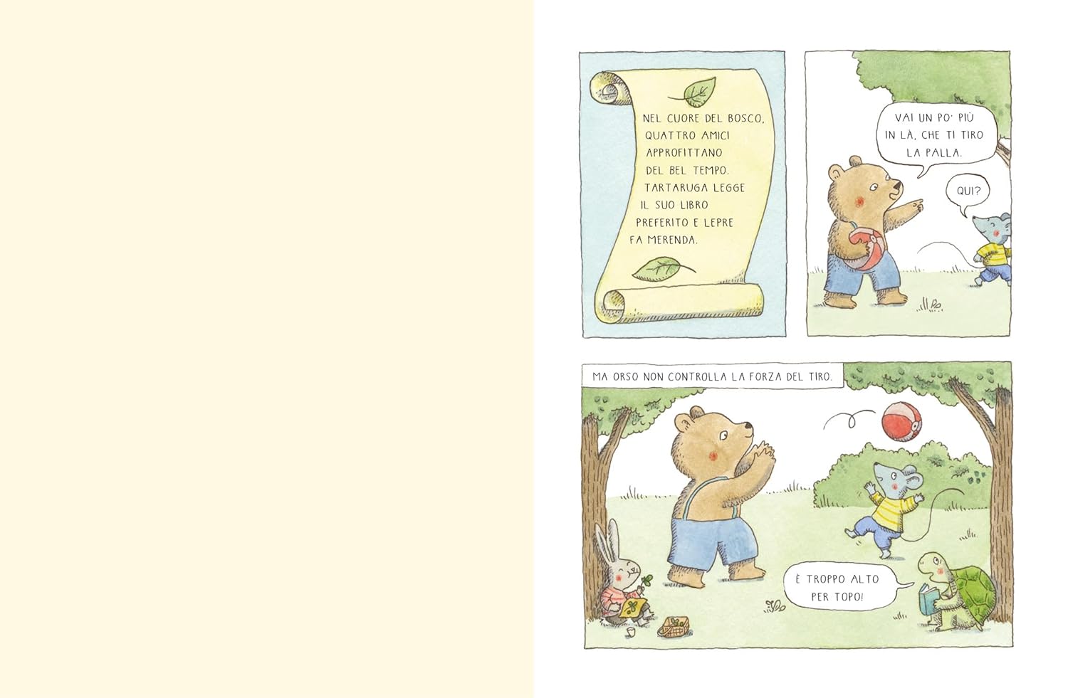Orecchio Acerbo Tocca a te! libro illustrato 4 anni