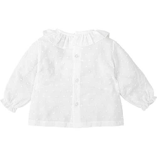 Babidu Camicia Plumetti Volant 2 anni cotone
