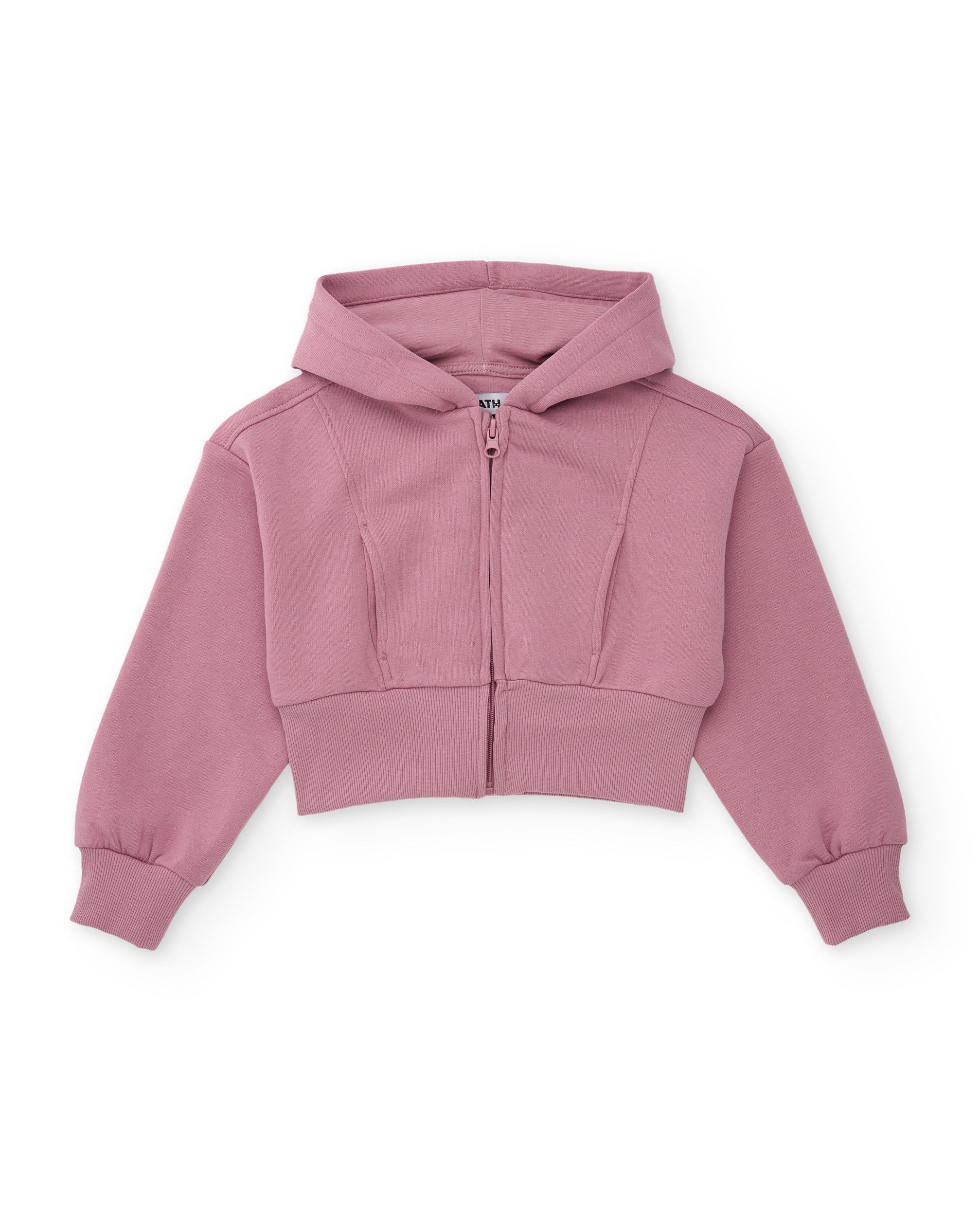 Tuc Tuc felpa bambina rosa pile cappuccio