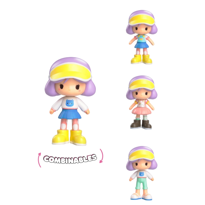 Dundun Fashion Dolls Emmy bambolina vinile 9 cm