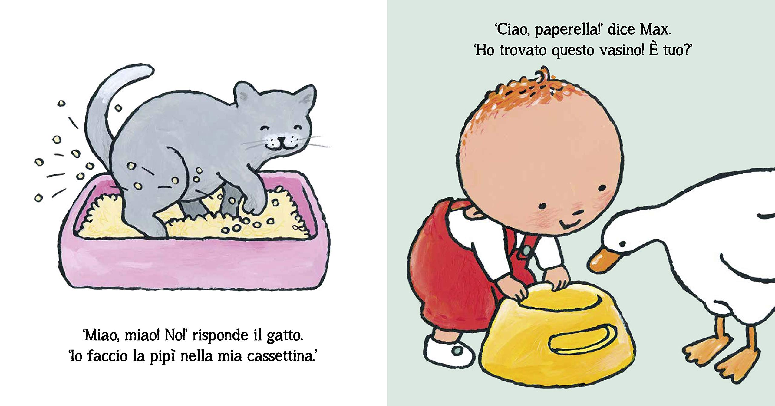 Clavis Max e il vasino libro cartonato 2 anni