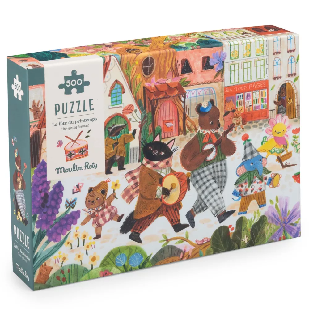 Moulin Roty Les Minouchkas Festa di primavera puzzle