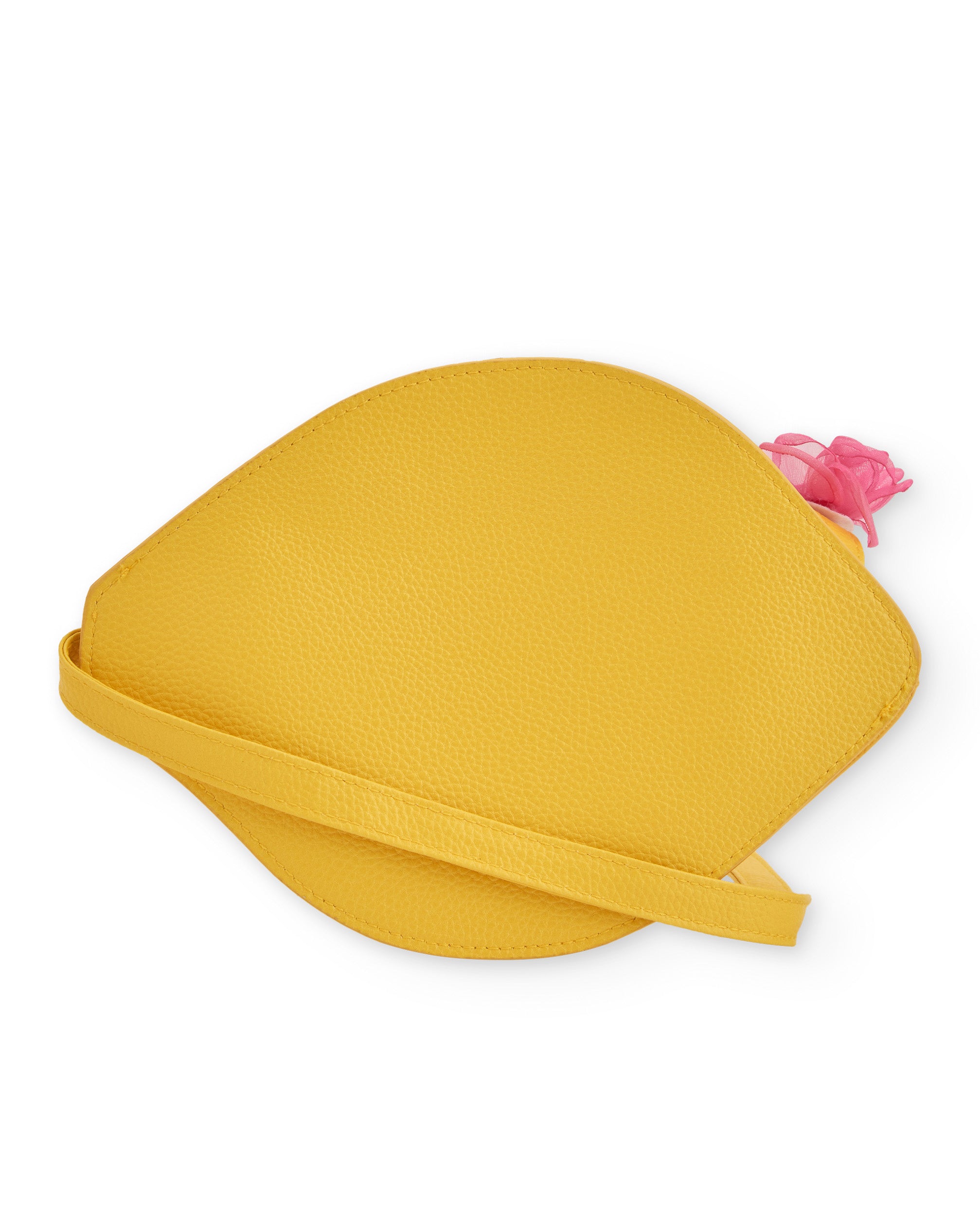 Tuc tuc borsa bambina gialla limone con tracolla
