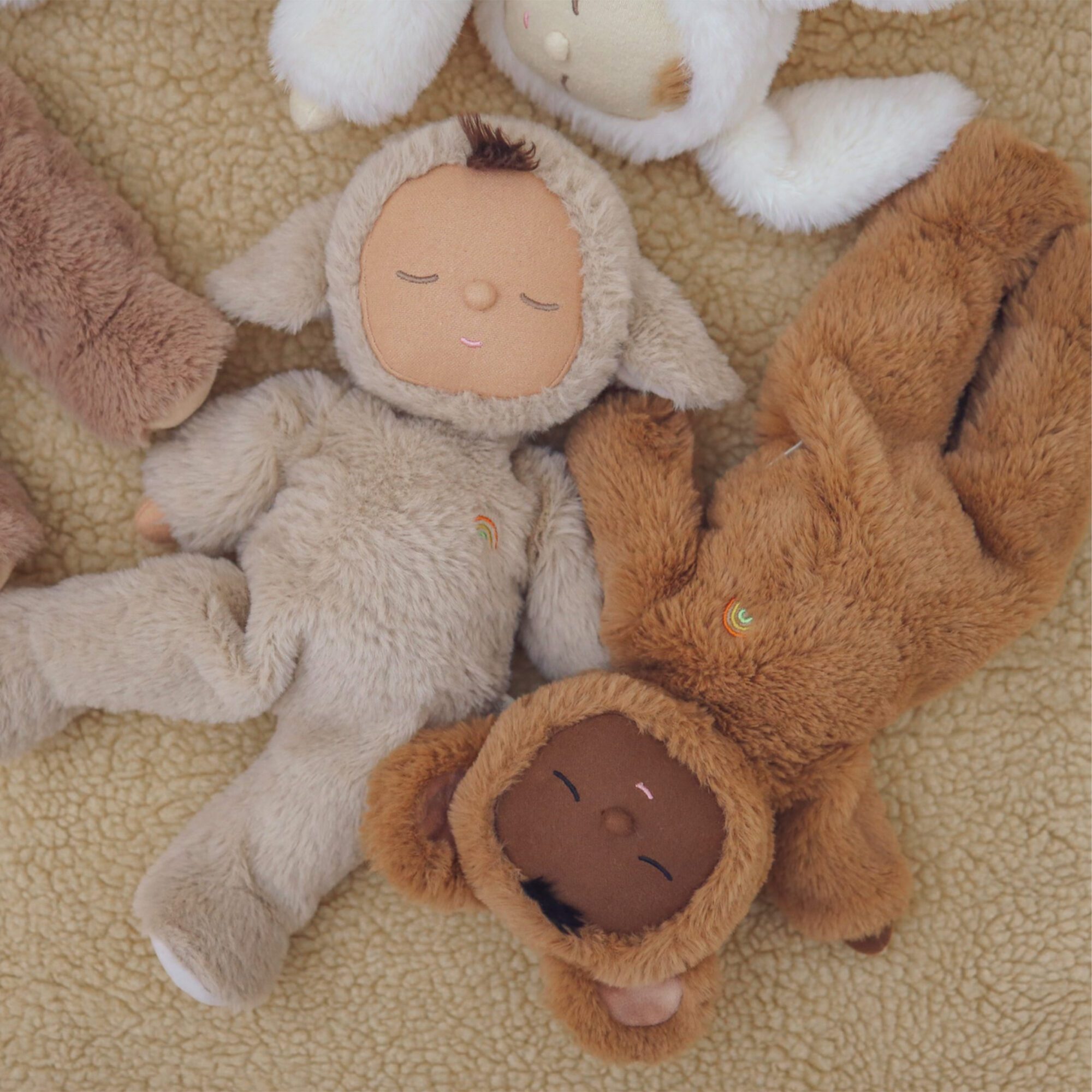 OlliElla Cozy Dinkums Lamby Pookie bambola doudou 34 cm