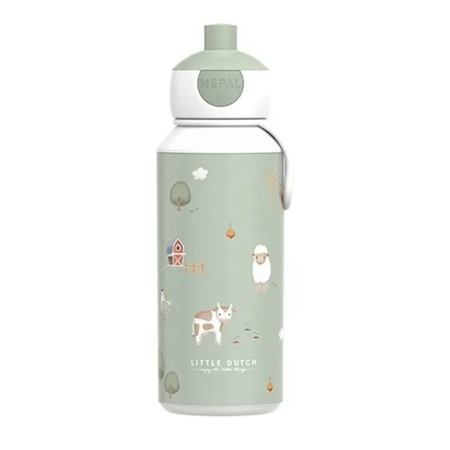 Little Dutch Piccola Fattoria borraccia 400 ml antigoccia