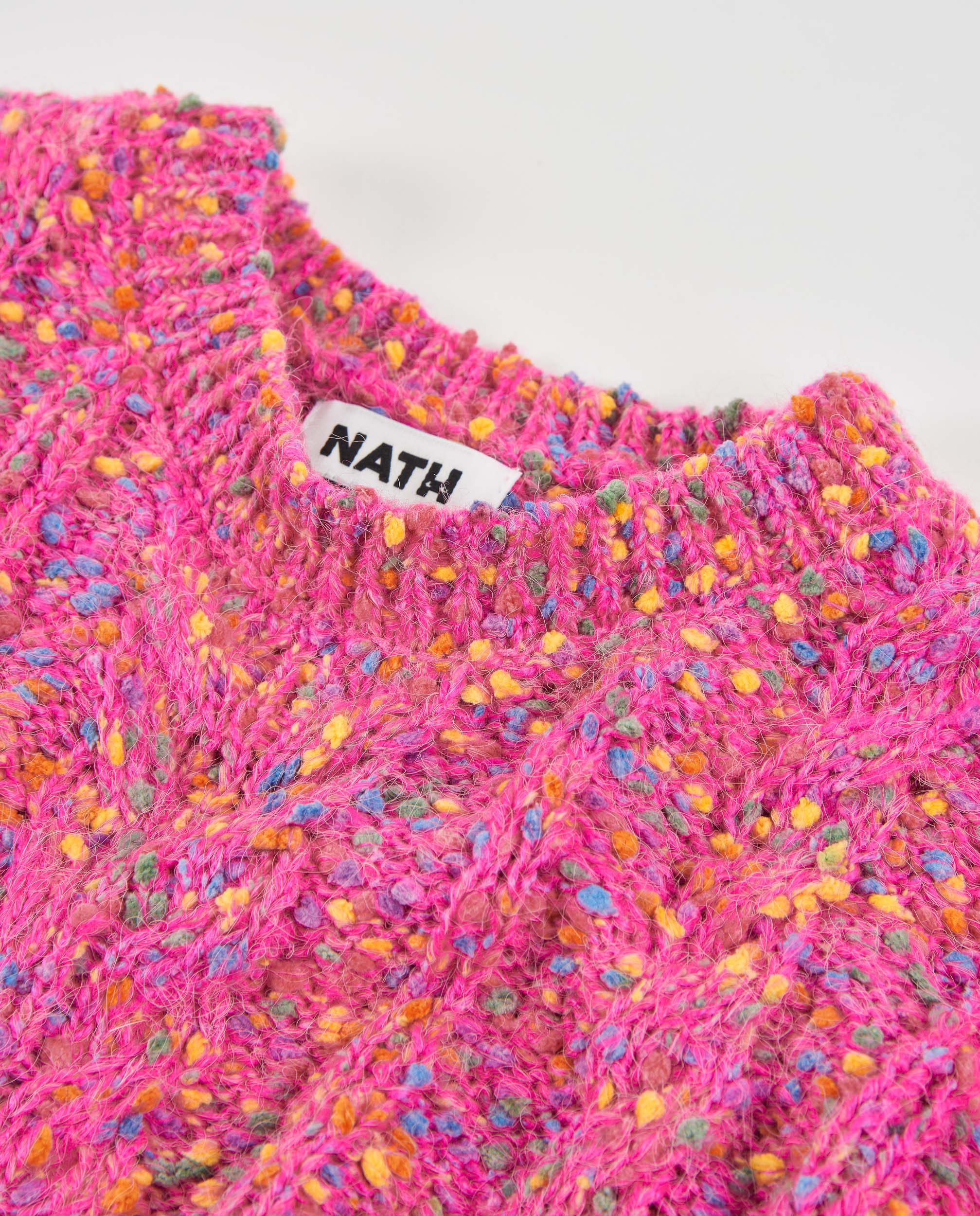 Tuc Tuc maglione bambina fuxia multicolore