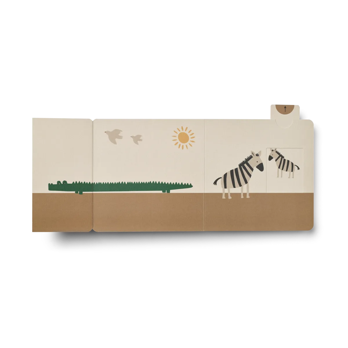 Liewood Animali libro cartonato interattivo 10 pagine