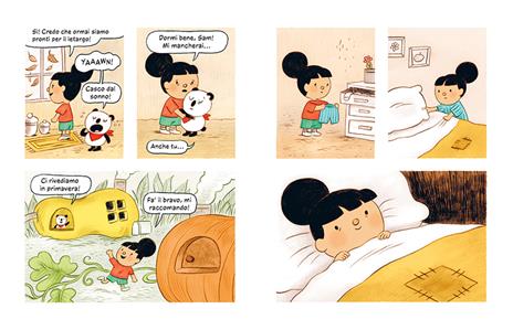 Gallucci Mimosa e Sam Missione letargo libro 48 pagine da 4 anni