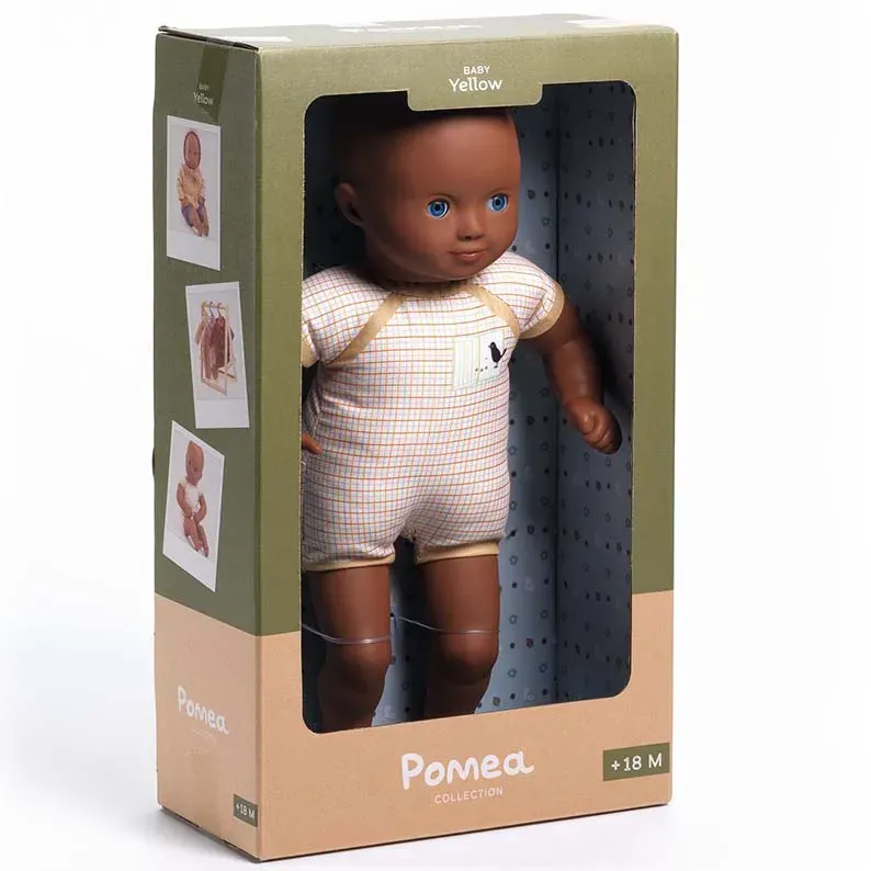 Djeco Pomea Body Yellow bambola morbida 32 cm