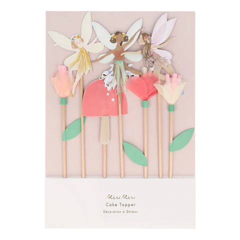 Meri Meri Fairy topper cupcake torta 7 pezzi