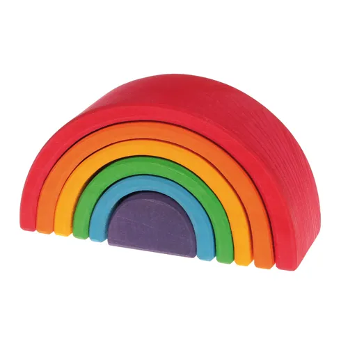 Grimm's Arcobaleno Mini 6 pezzi gioco legno colorato