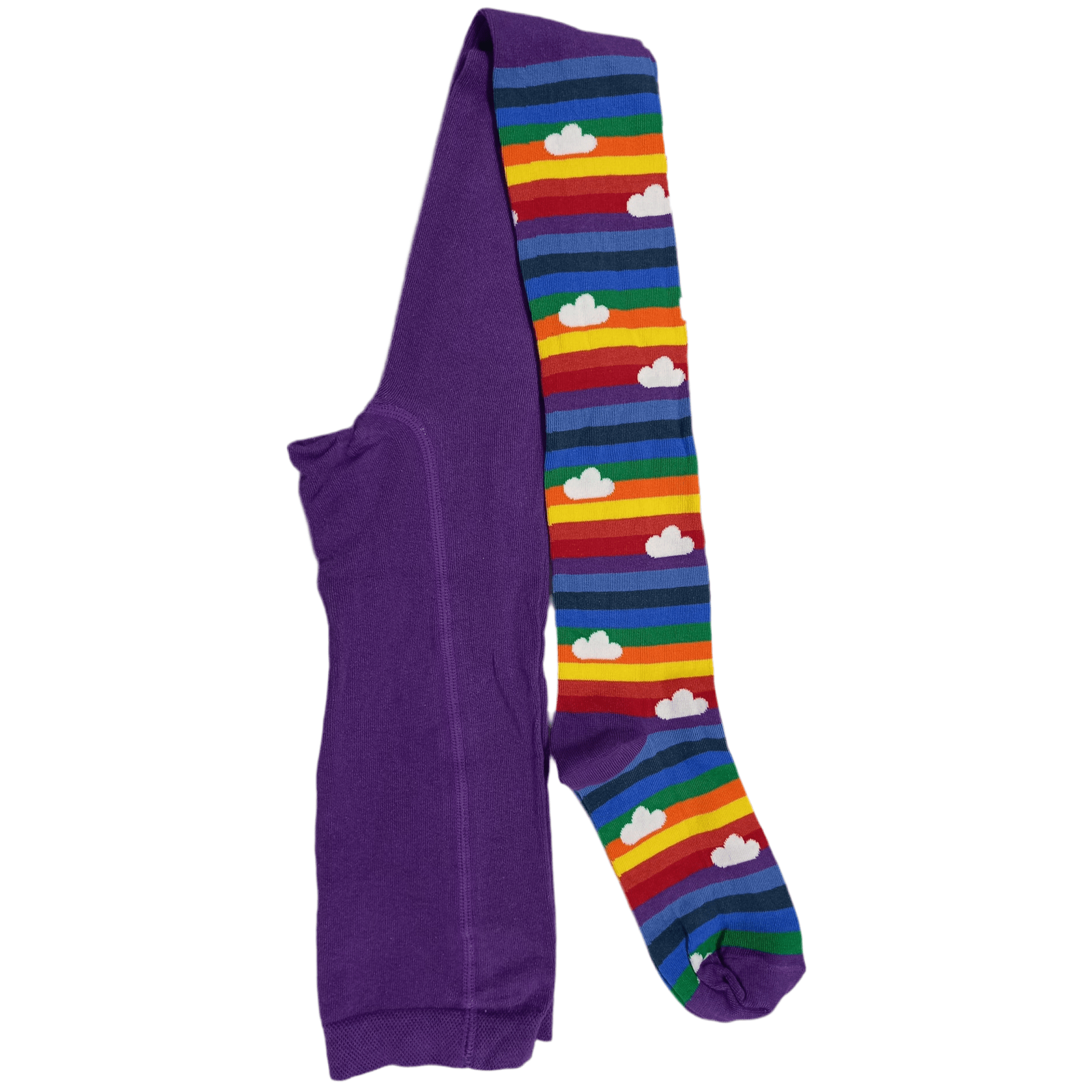 Slugs & Snails Technicolour collant donna arcobaleno cotone bio