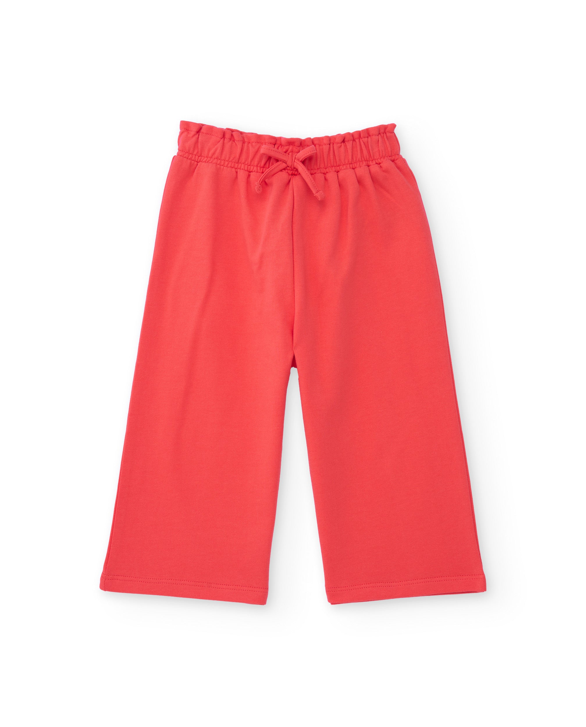 Tuc Tuc pantalone culotte bambina rosso gamba larga