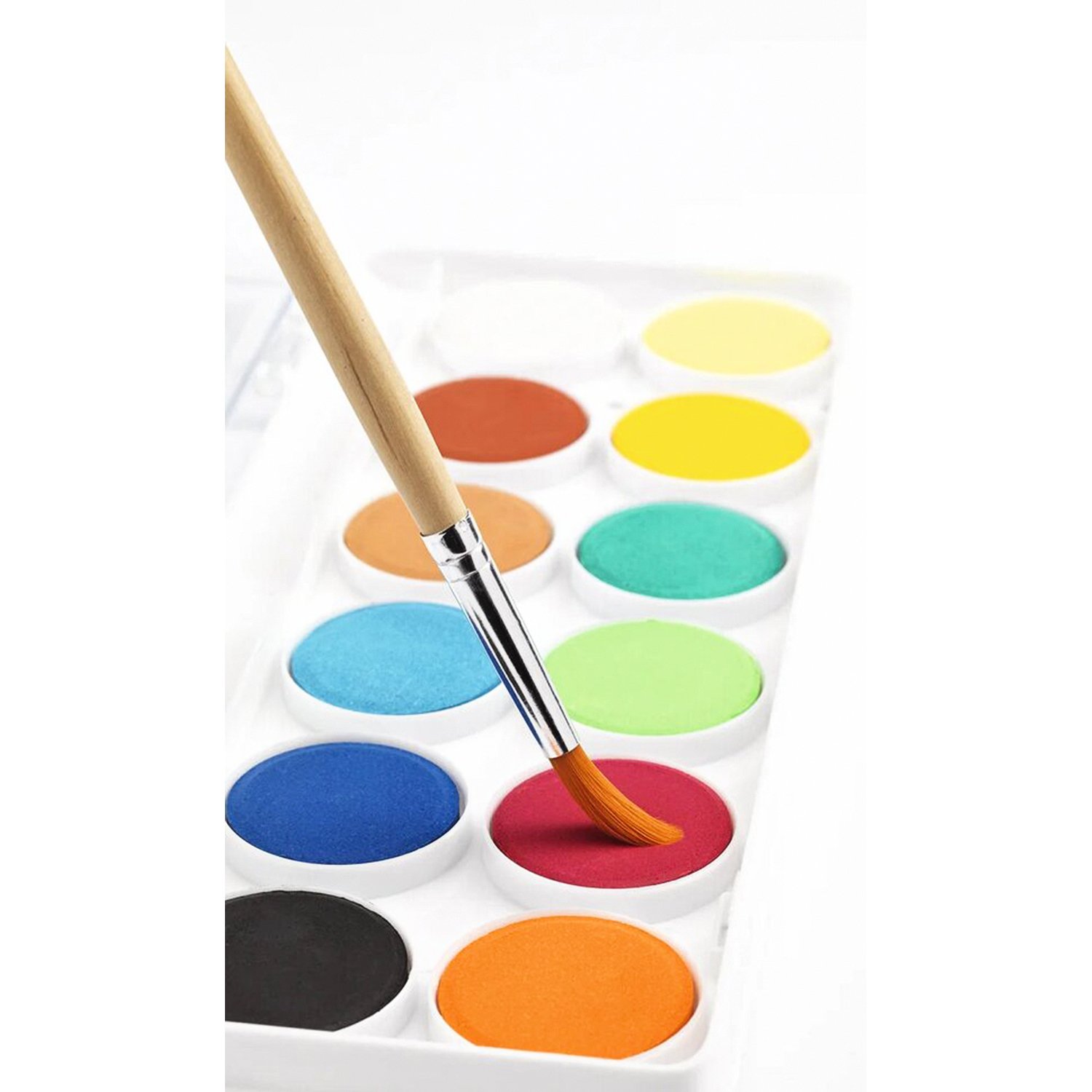 Djeco set 12 acquerelli bambini 12 colori dai 4 anni