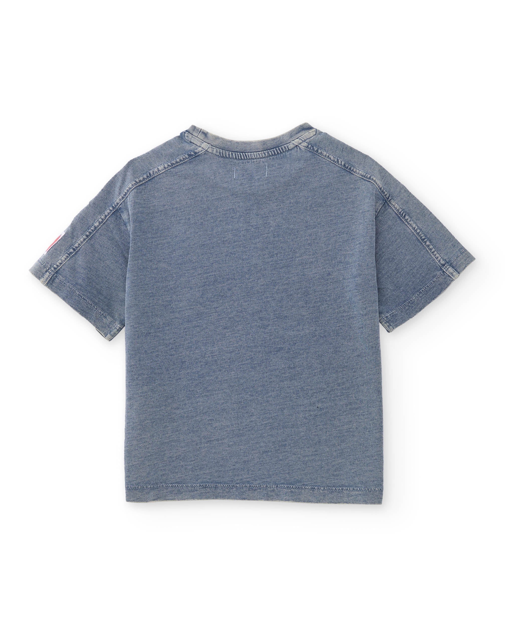 Tuc Tuc maglietta bambino blu effetto delave surf