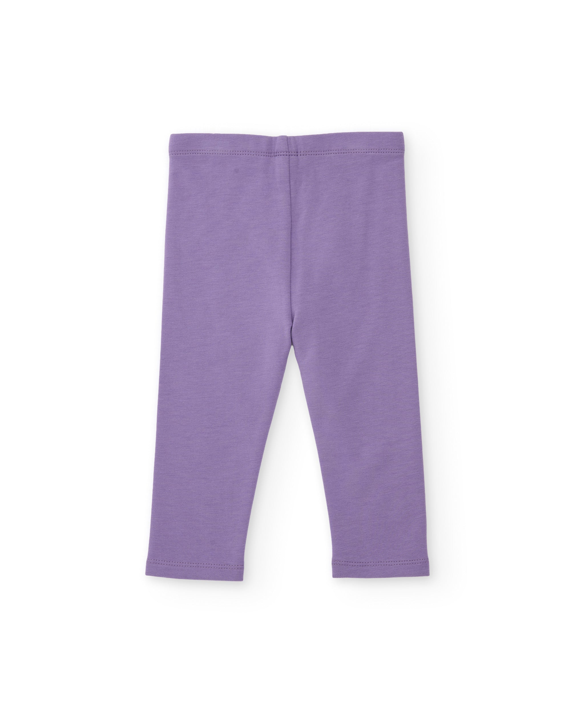Tuc Tuc leggings bambina lilla in felpa elasticizzata