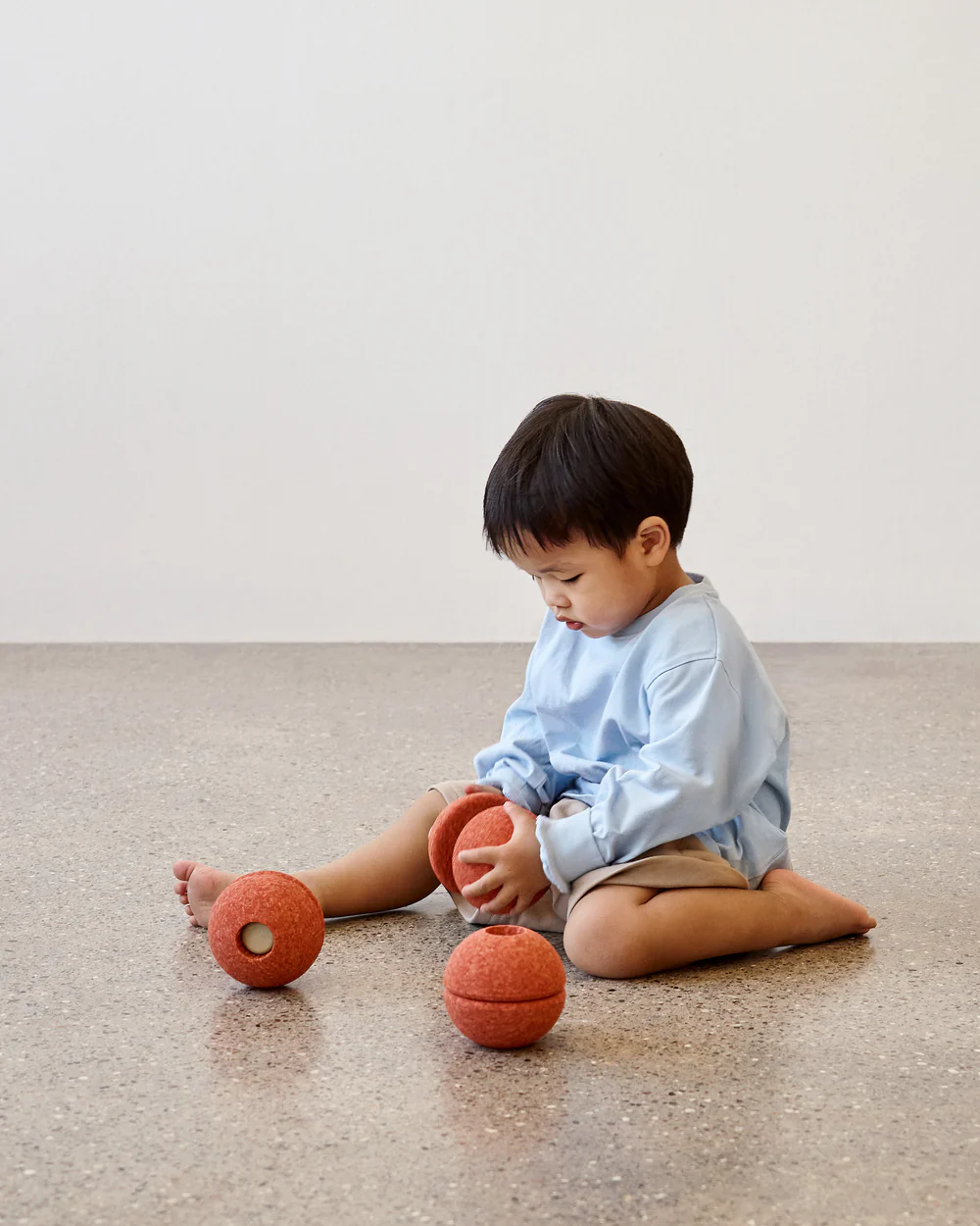 MODU Foam Balls Palline Arancione Verde Set 3