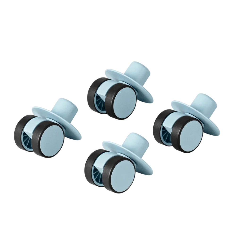 MODU Sky set 4 rotelline piroettanti movimento 360°