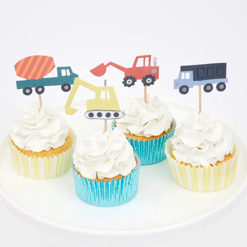 Meri Meri Construction kit cupcake cantiere 24 pz