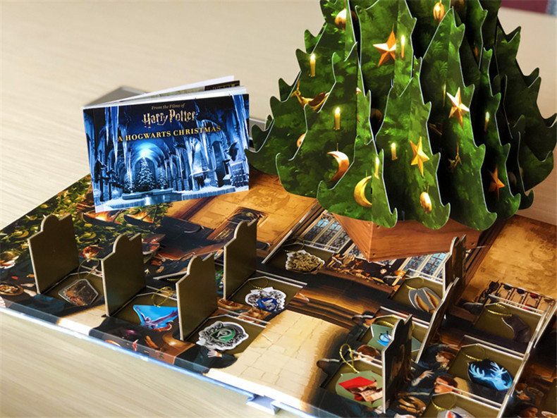 Harry Potter Natale a Hogwarts libro pop-up avvento