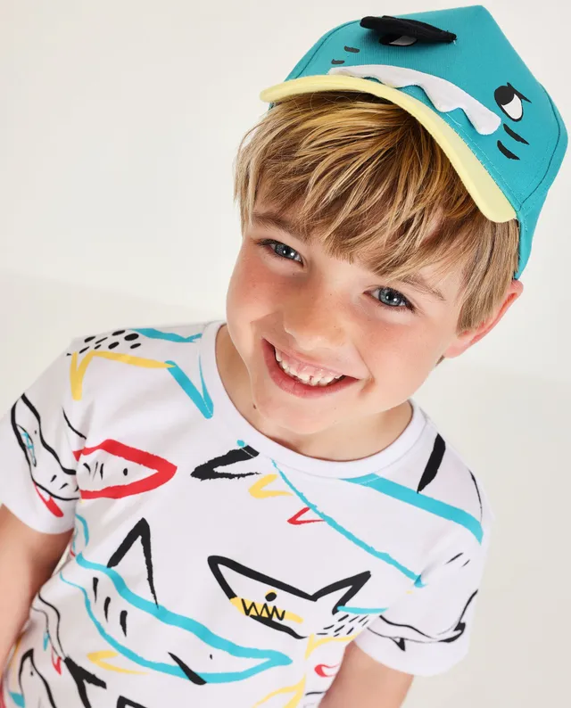 Tuc Tuc cappellino bambino azzurro pirata sole
