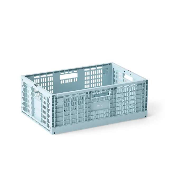 MODU Storage Crate cassetta contenitore azzurra 60x40