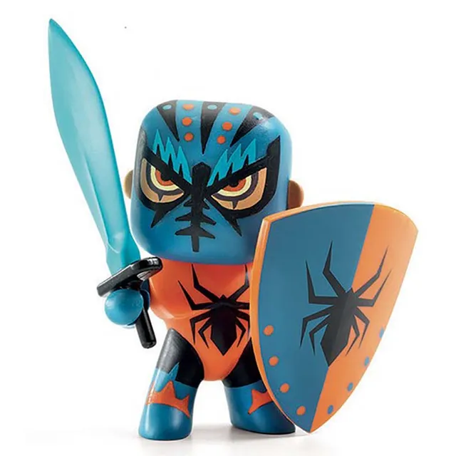 Djeco Arty Toys Spider Knight Cavaliere Figura Vinile