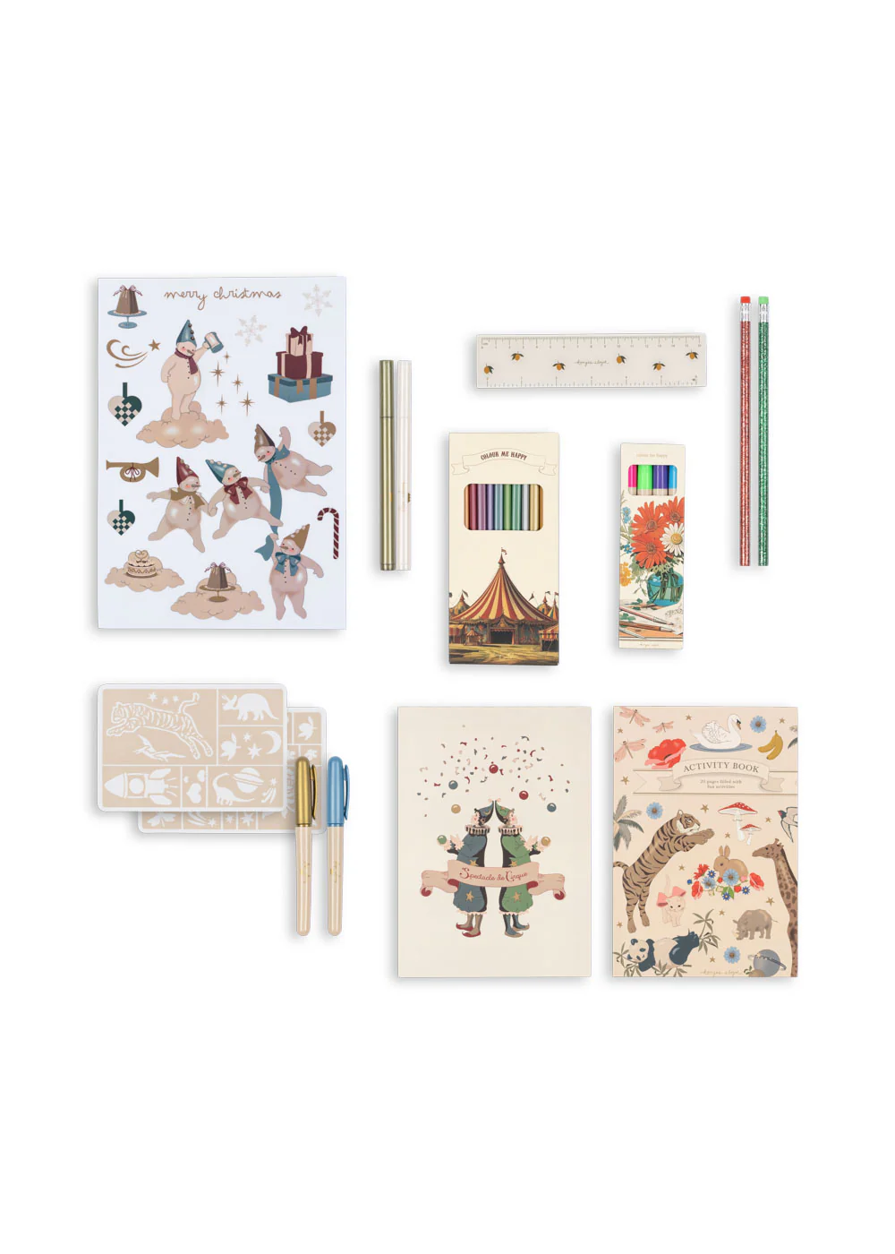 Konges Sløjd Art Craft Blue calendario Avvento 24 sorprese