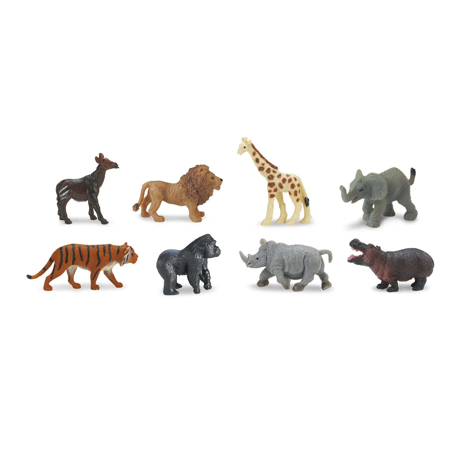 Safari Ltd Good Luck Minis Wild Safari set 8 miniature animali