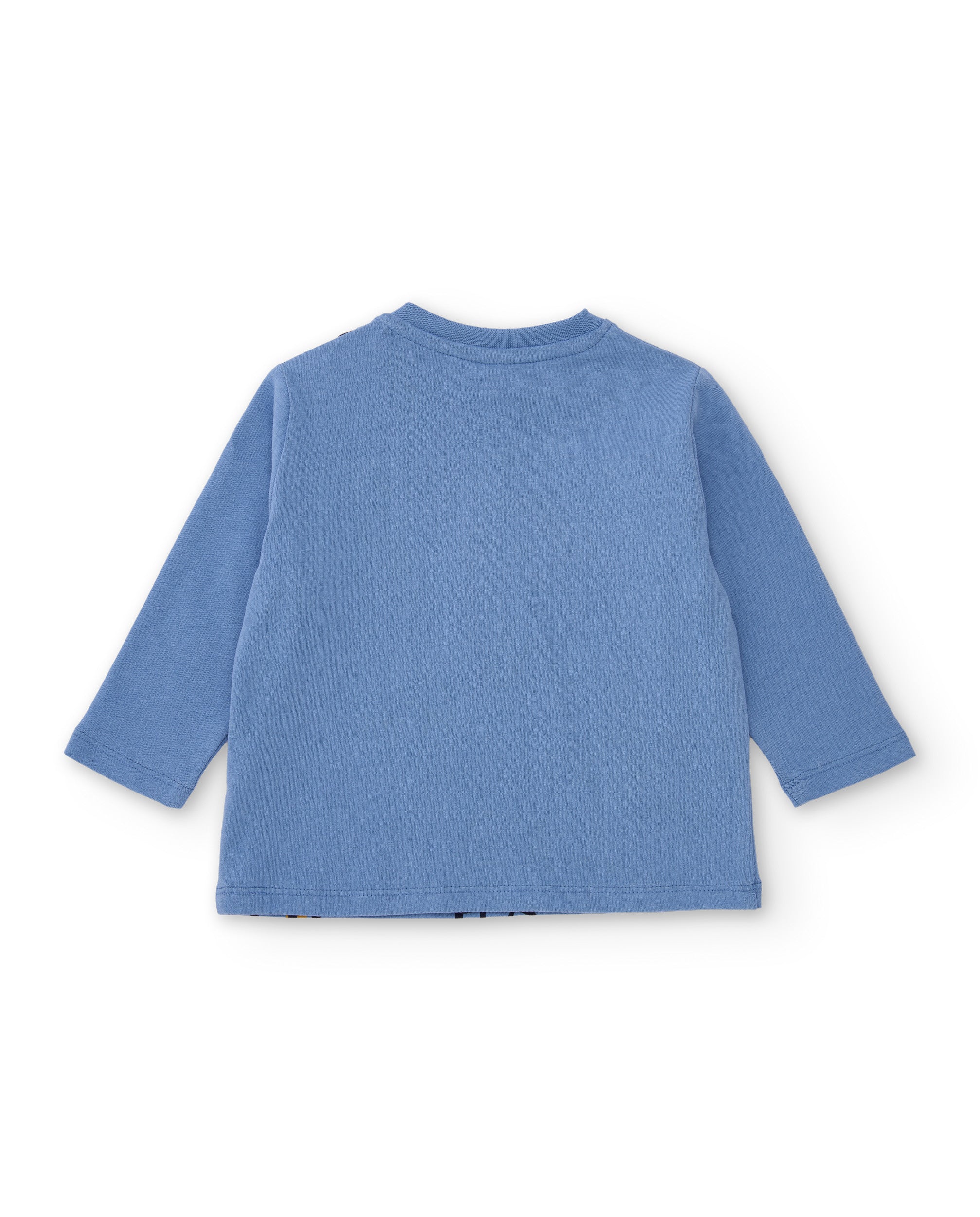 Tuc Tuc maglietta bambino blu stampa tigre