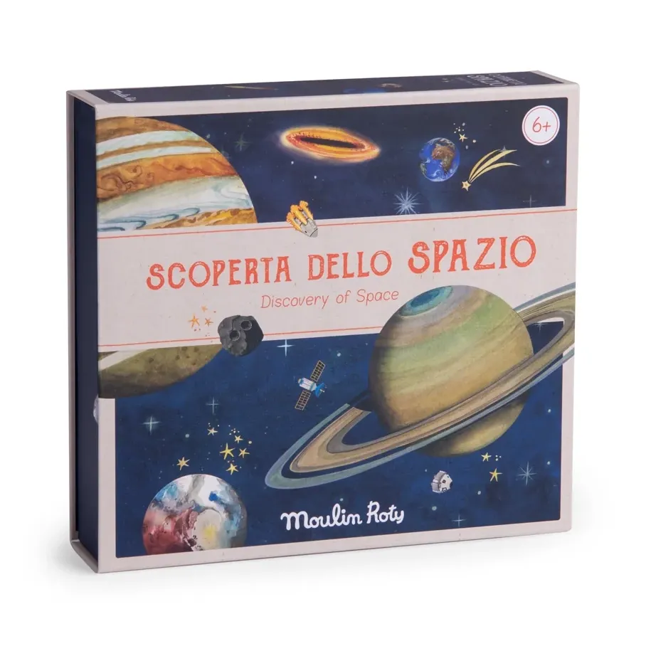 Moulin Roty Scoperta dello spazio cofanetto gioco