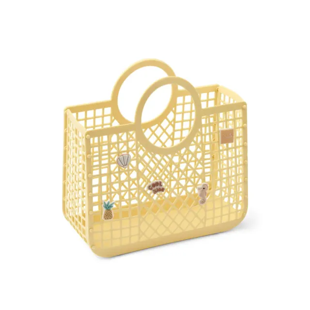 Liewood Samantha Basket with Charms borsa mare lemonade
