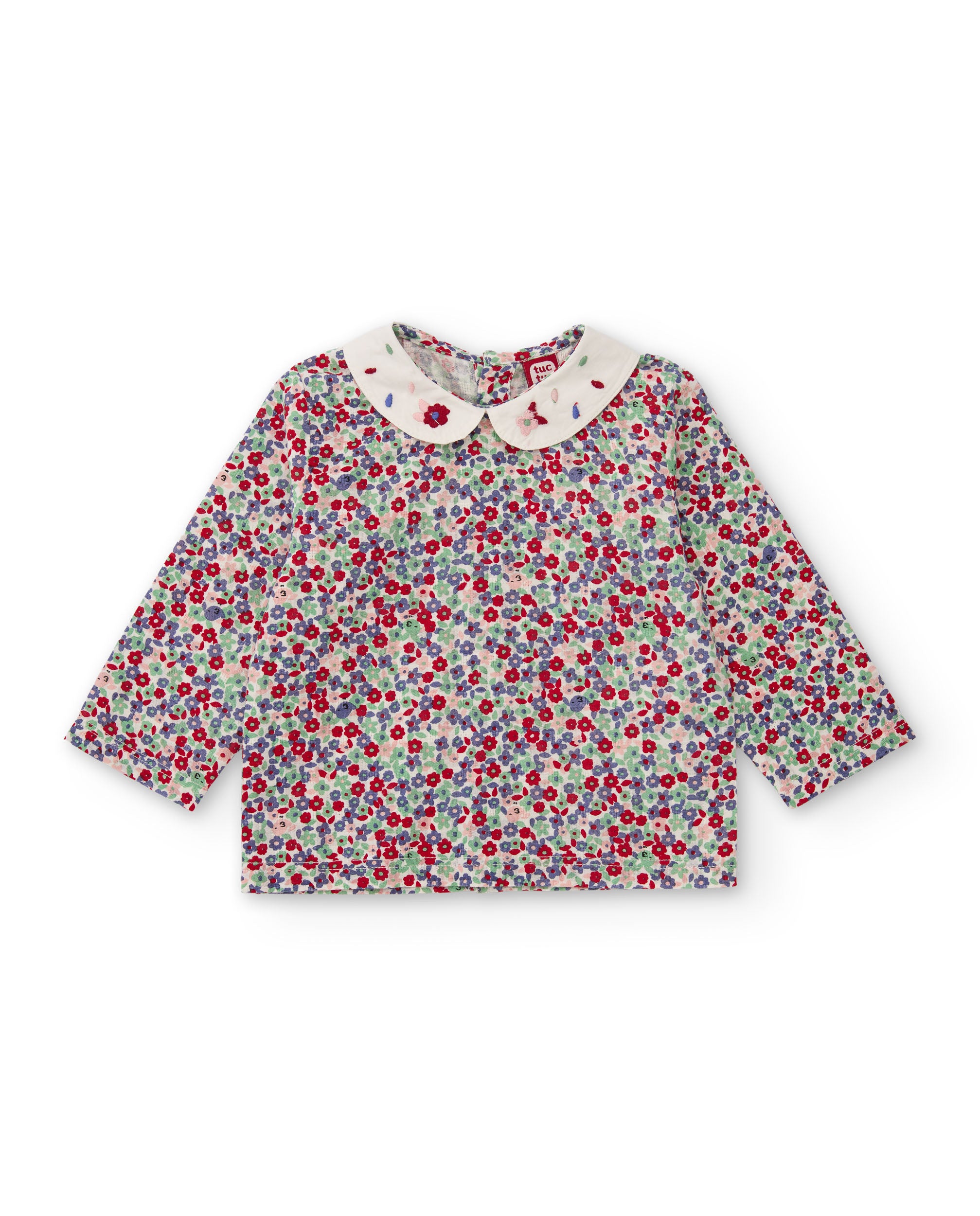 Tuc Tuc completo neonata fiori con leggings