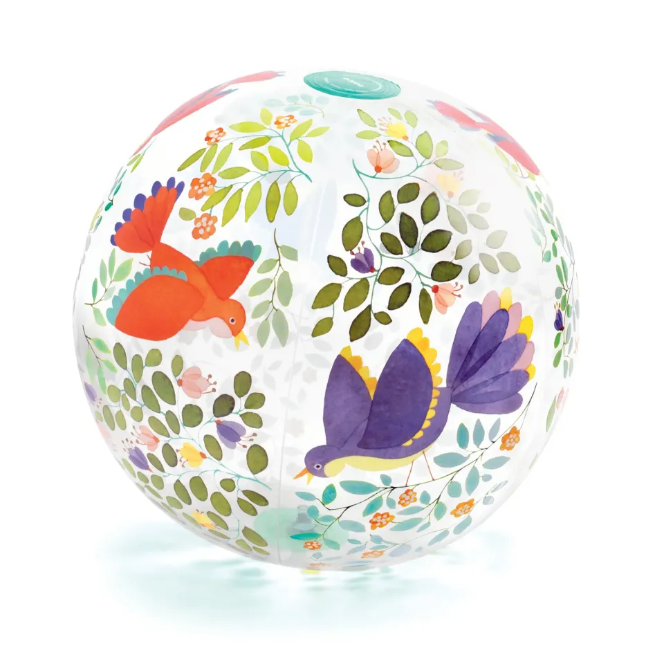 Djeco Birds Ball pallone gonfiabile 35 cm PVC
