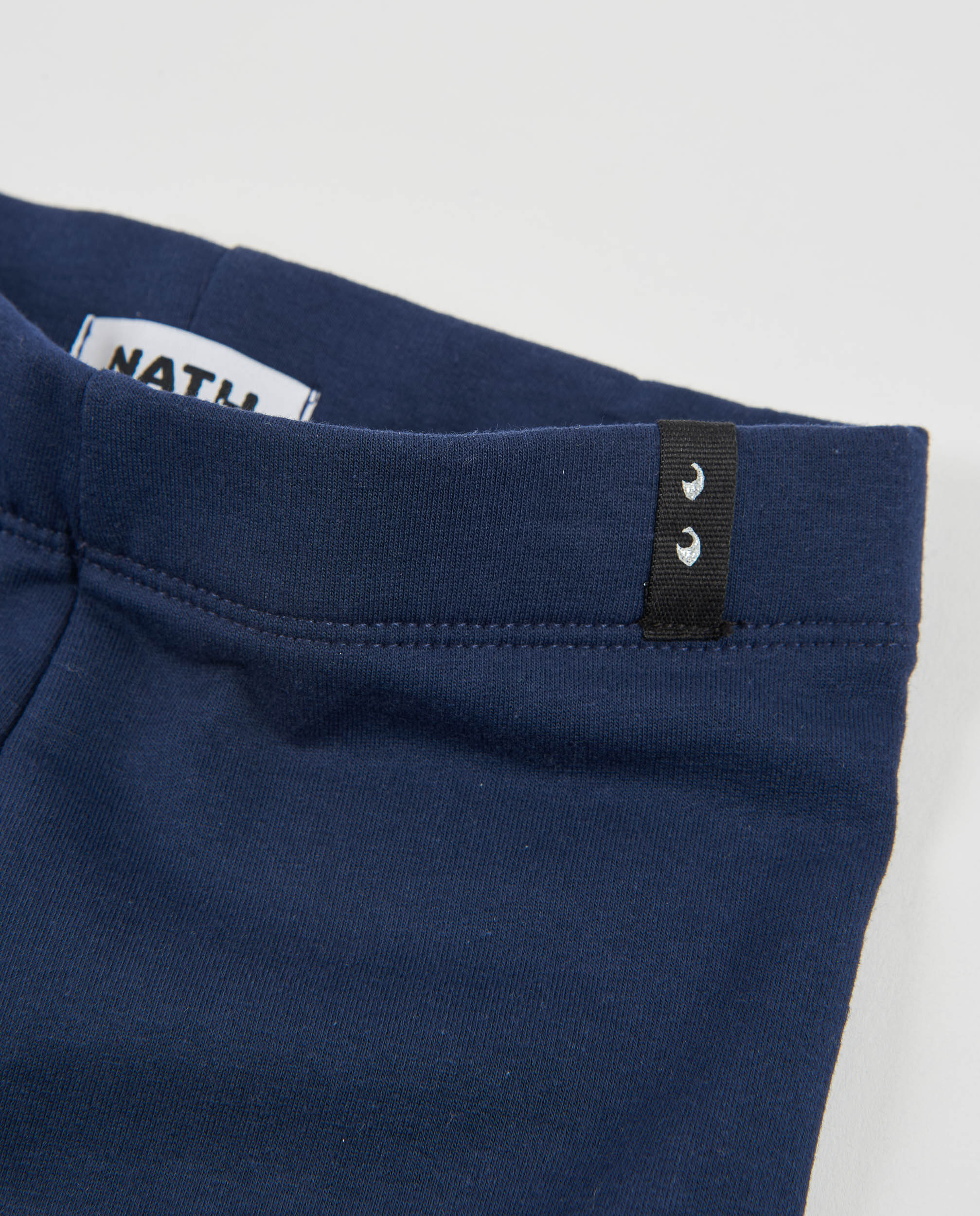 Tuc Tuc leggings bambina felpa lungo blu marino elastico