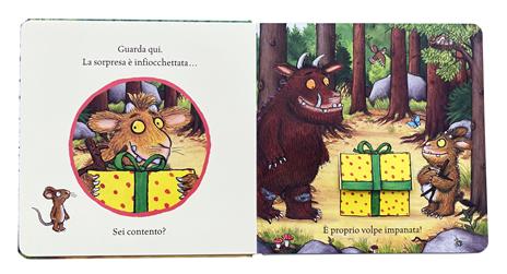 Gruffalò Buon compleanno libro con alette cartonato