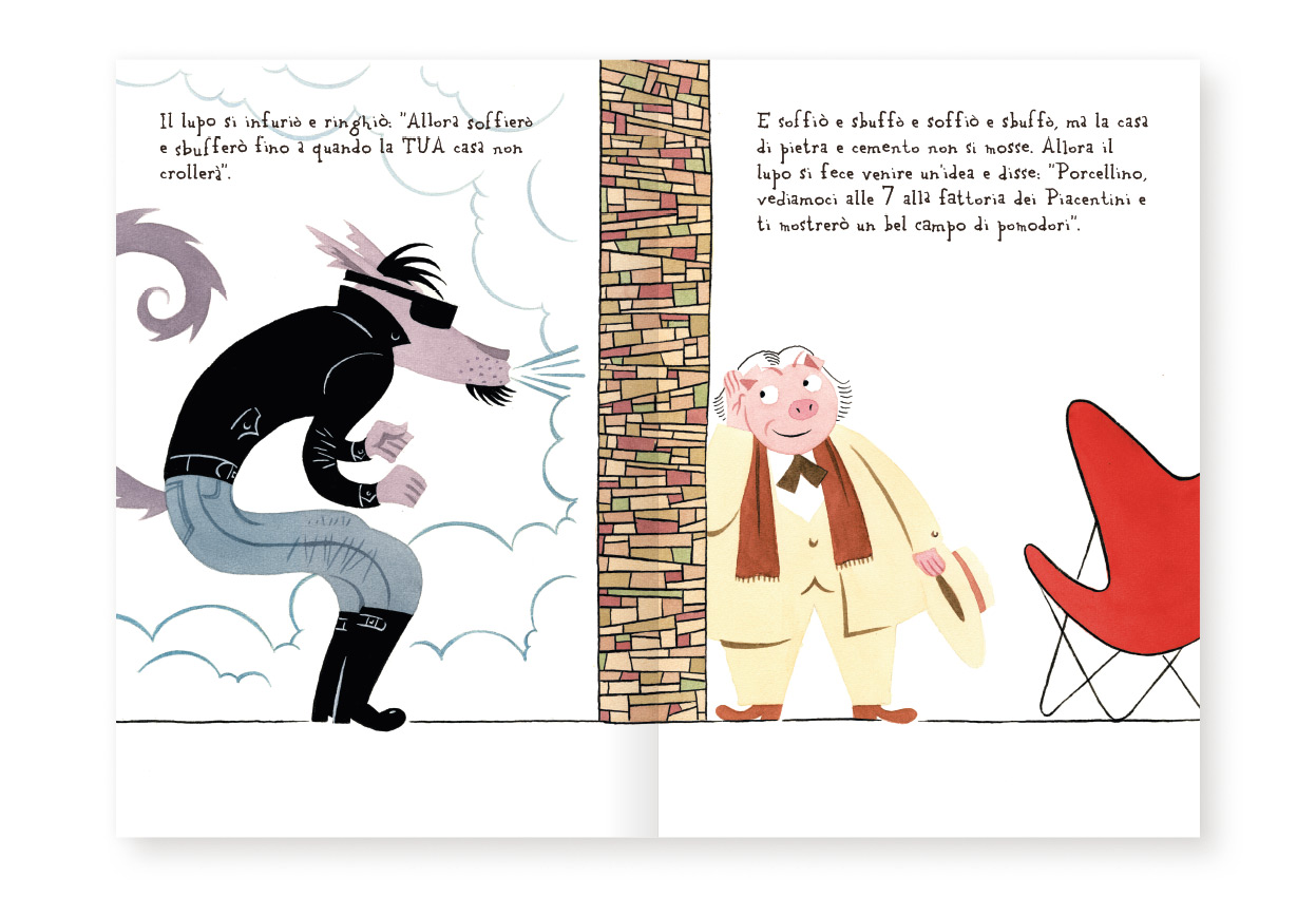 Corraini I Tre Porcellini libro illustrato bambini