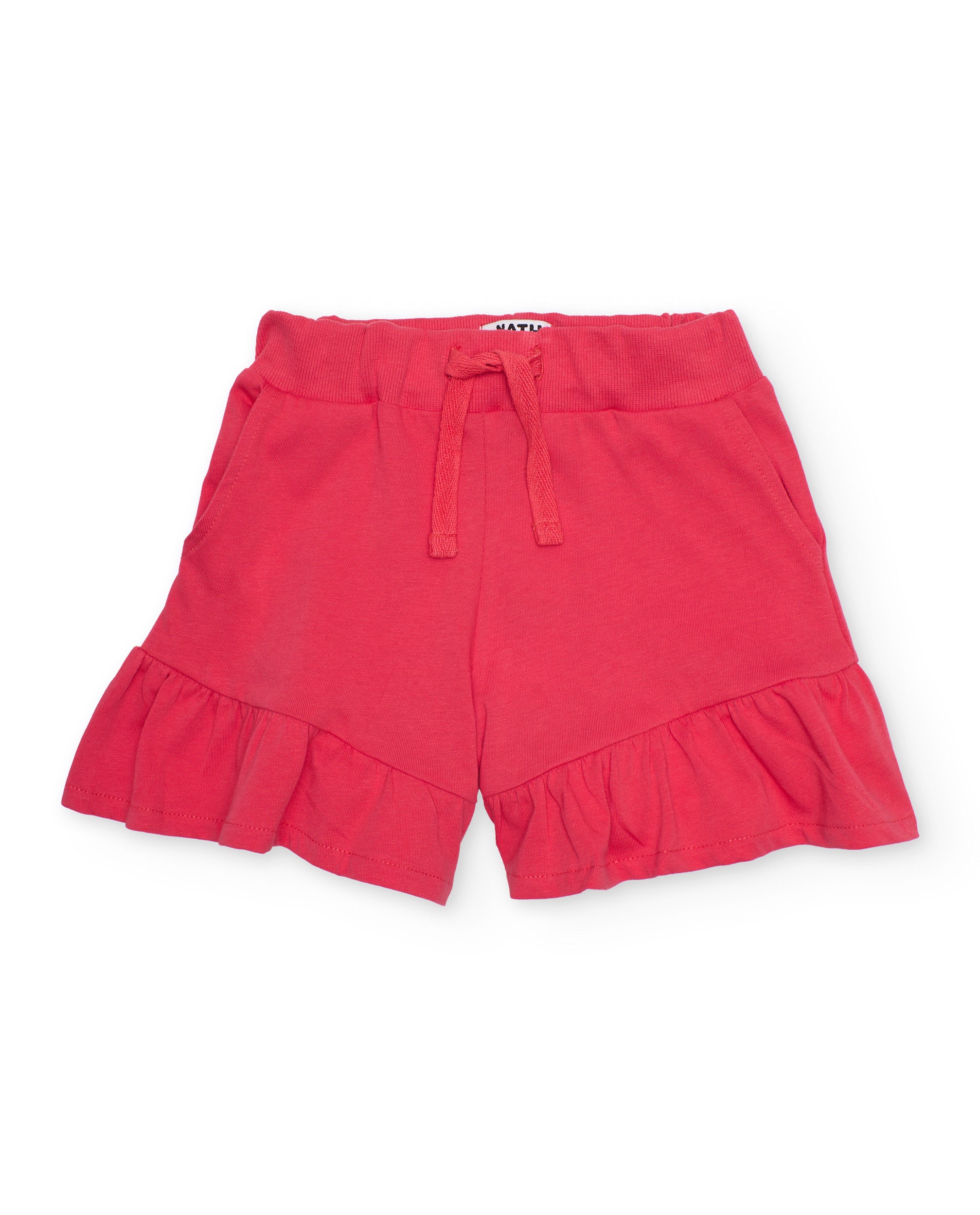 Tuc tuc shorts bimba rosso elastico tasche